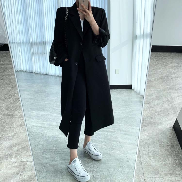 ロングコート レディース チェスターコート コート ジャケット ロング エレガント オフィス かっこいい モダン Dazzle ダズル