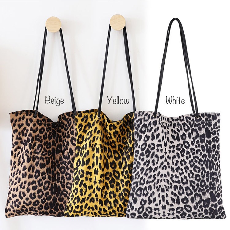 豹柄 バッグ エコバッグ トートバッグ レオパード柄 レディース 韓国 メール便送料無料 Dazzle ダズル