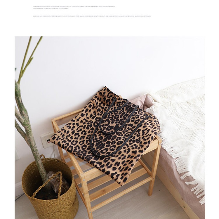 豹柄 バッグ エコバッグ トートバッグ レオパード柄 レディース 韓国 メール便送料無料 Dazzle ダズル