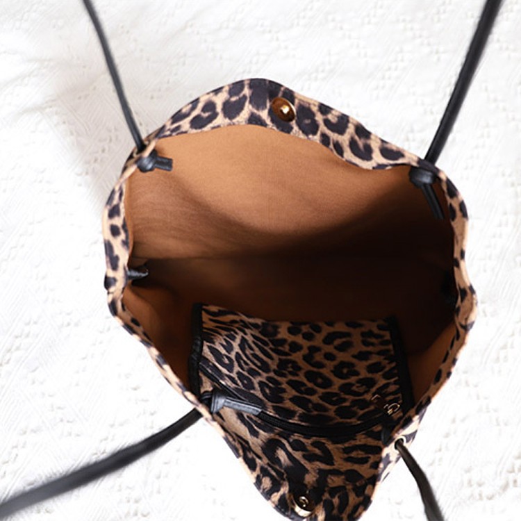 豹柄 バッグ エコバッグ トートバッグ レオパード柄 レディース 韓国 メール便送料無料 Dazzle ダズル