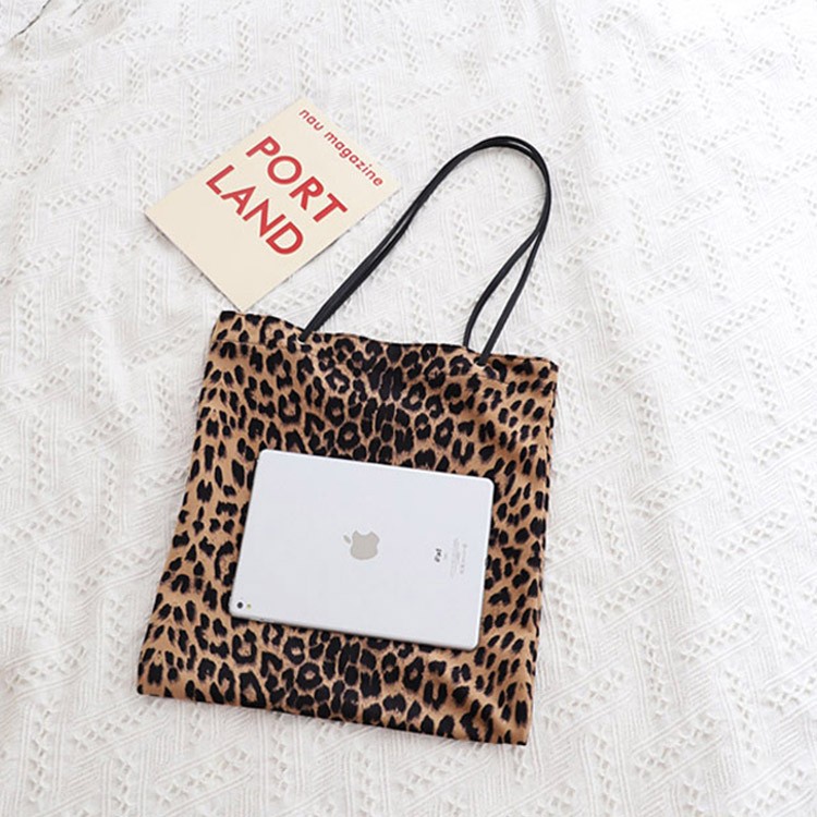 豹柄 バッグ エコバッグ トートバッグ レオパード柄 レディース 韓国 メール便送料無料 Dazzle ダズル