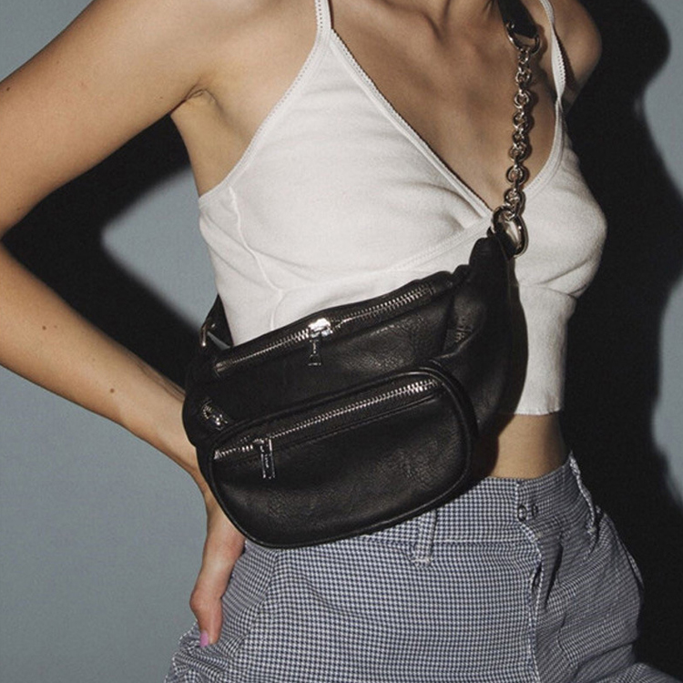 ボディバッグ レディース レザー PU ウエストバッグ 韓国 送料無料 Dazzle ダズル