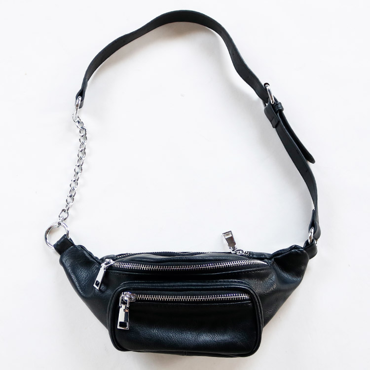 ボディバッグ レディース レザー PU ウエストバッグ 韓国 送料無料 Dazzle ダズル