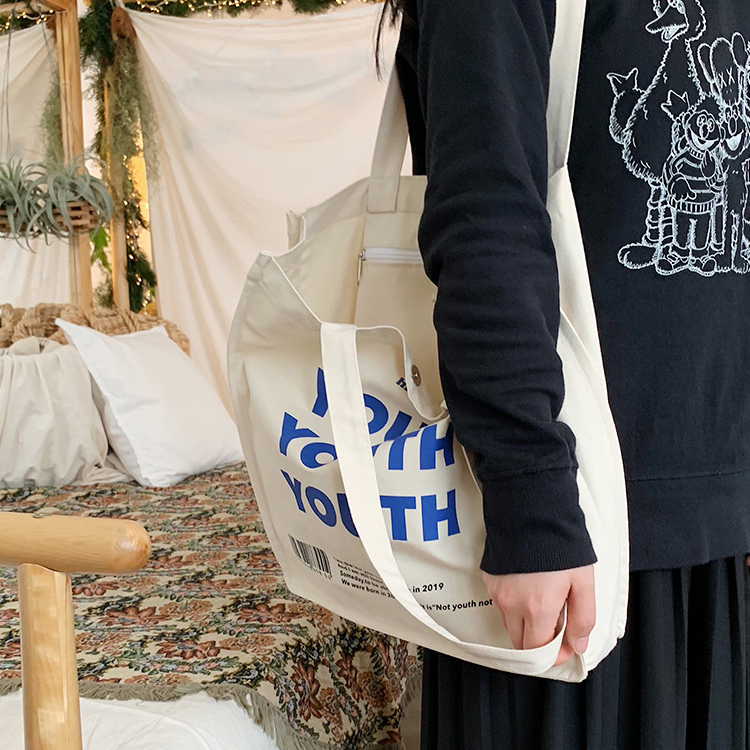 エコバッグ 大きめ 大容量 レディース キャンパスバッグ 韓国 送料無料 Dazzle ダズル