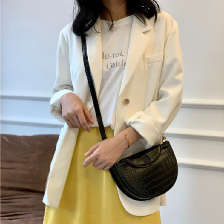 ショルダーバッグ チェーン レディース クロコダイル柄 韓国 Dazzle ダズル