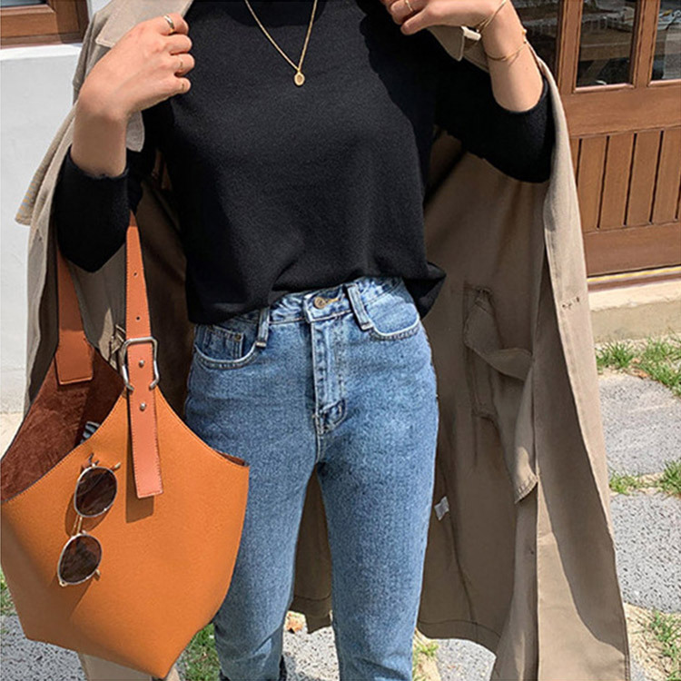 バケツバッグ レディース ショルダーバッグ ワンショルダー 大容量 韓国 送料無料 Dazzle ダズル