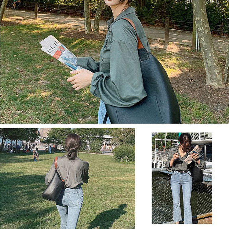 バケツバッグ レディース ショルダーバッグ ワンショルダー 大容量 韓国 送料無料 Dazzle ダズル