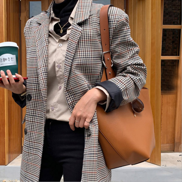 バケツバッグ レディース ショルダーバッグ ワンショルダー 大容量 韓国 送料無料 Dazzle ダズル