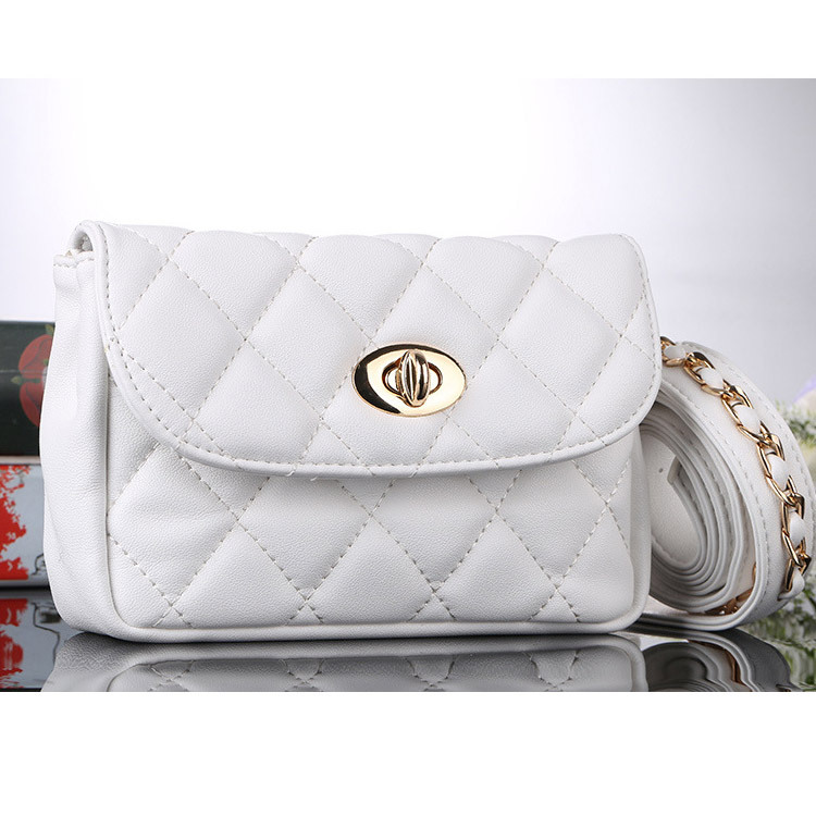 ボディバッグ レディース ウエストポーチ ウエストバッグ チェーンベルト チェーン 韓国 送料無料 Dazzle ダズル