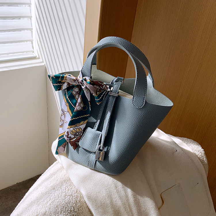 バケツバッグ レディース ハンドバッグ スカーフ ミニバッグ Dazzle ダズル