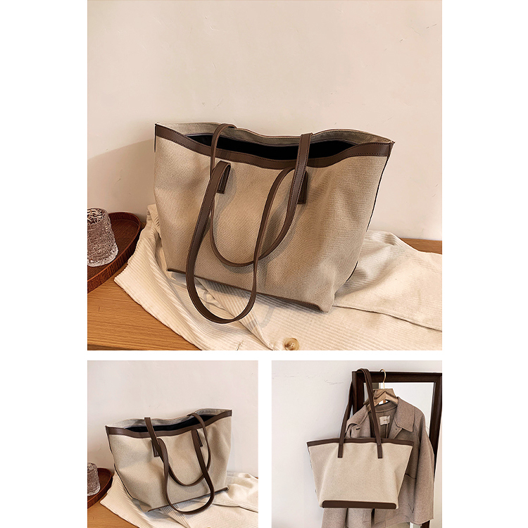 バッグ レディース 大容量 キャンバスバッグ キャンバス トートバッグ ワンショルダー 大きめ 肩掛け Dazzle ダズル