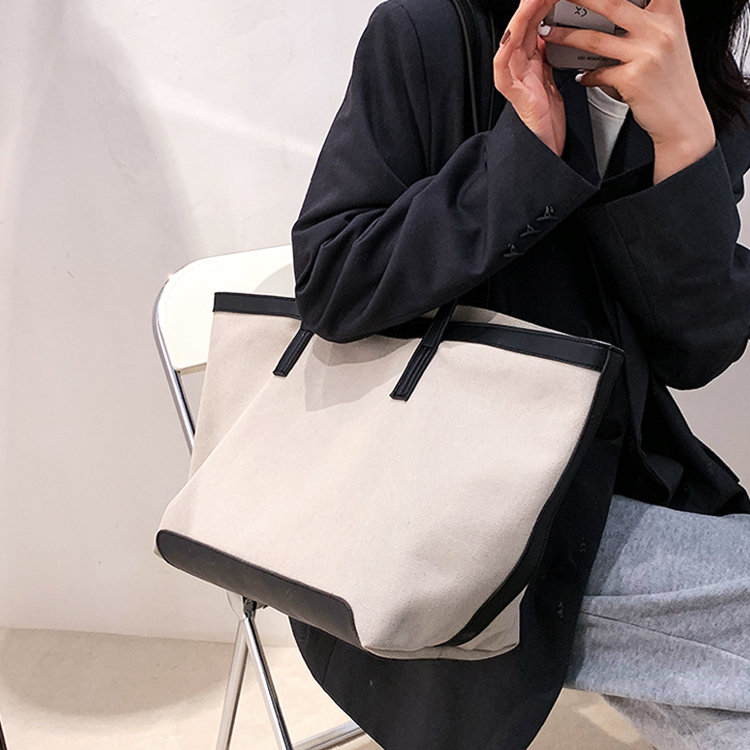 バッグ レディース 大容量 キャンバスバッグ キャンバス トートバッグ ワンショルダー 大きめ 肩掛け Dazzle ダズル