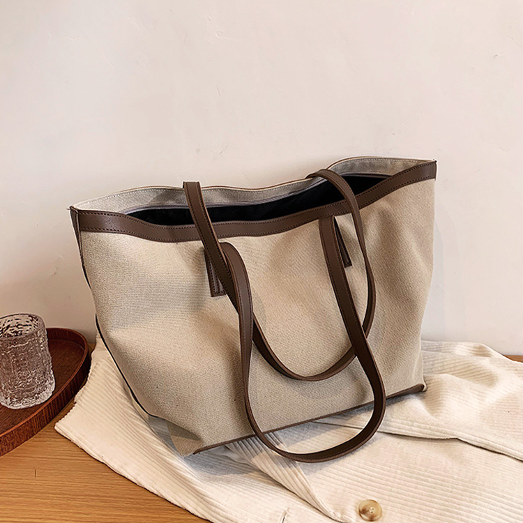 バッグ レディース 大容量 キャンバスバッグ キャンバス トートバッグ ワンショルダー 大きめ 肩掛け Dazzle ダズル