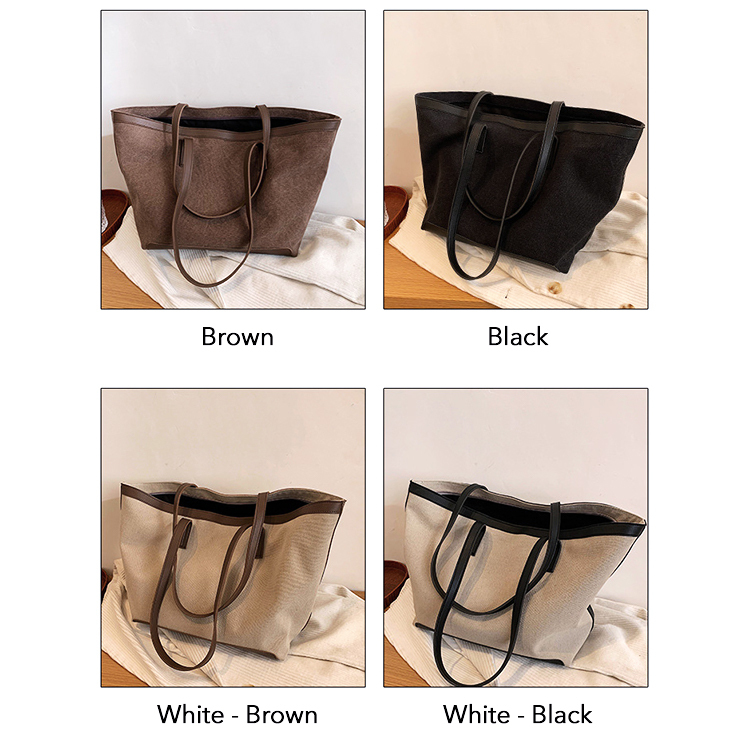 バッグ レディース 大容量 キャンバスバッグ キャンバス トートバッグ ワンショルダー 大きめ 肩掛け Dazzle ダズル