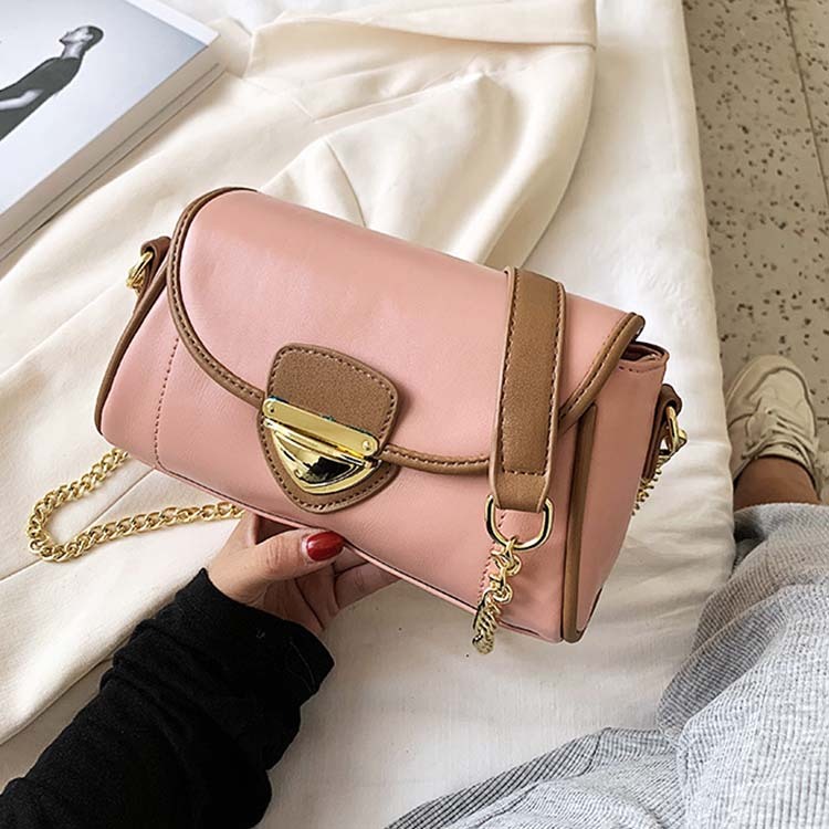 ショルダーバッグ レディース ポシェット 斜め掛け チェーン ミニバッグ かわいい おしゃれ スクエア バッグ おしゃれ Dazzle ダズル