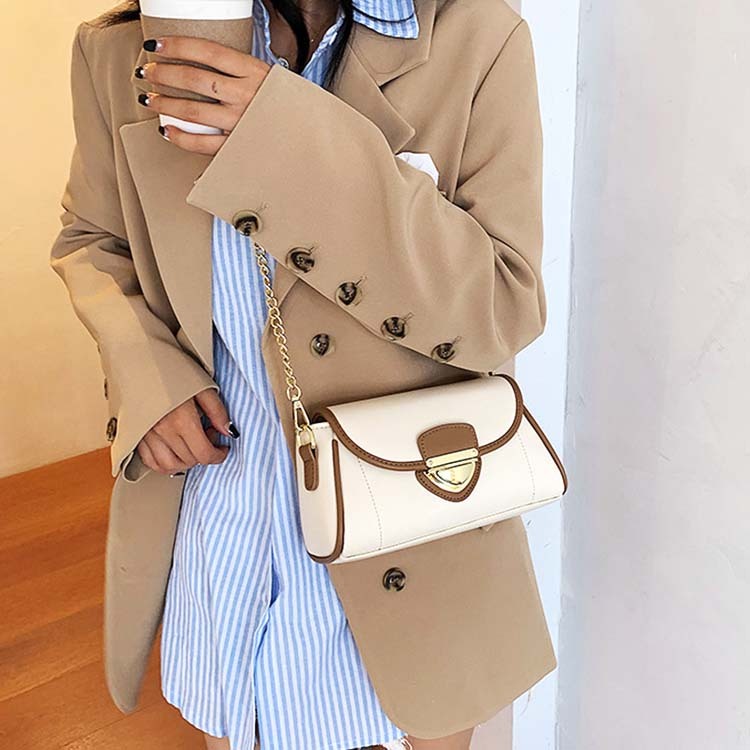 ショルダーバッグ レディース ポシェット 斜め掛け チェーン ミニバッグ かわいい おしゃれ スクエア バッグ おしゃれ Dazzle ダズル