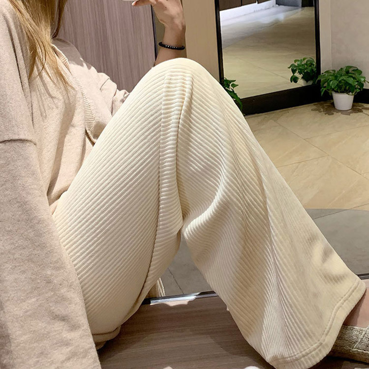 コーデュロイ パンツ レディース ハイウエスト ストレート 韓国 送料無料 Dazzle ダズル