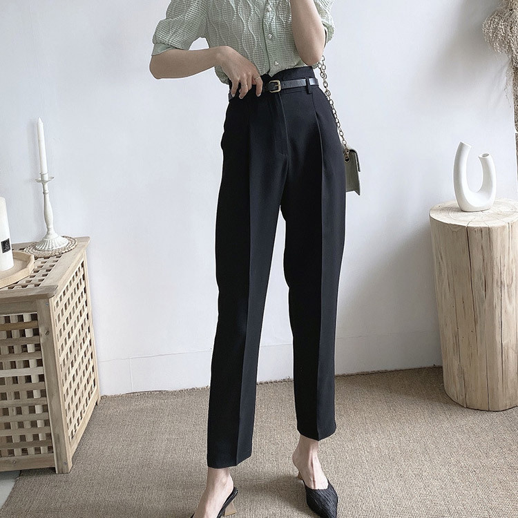 ワイドパンツ レディース ロング ロングパンツ リボン スラックス 韓国 送料無料 Dazzle ダズル