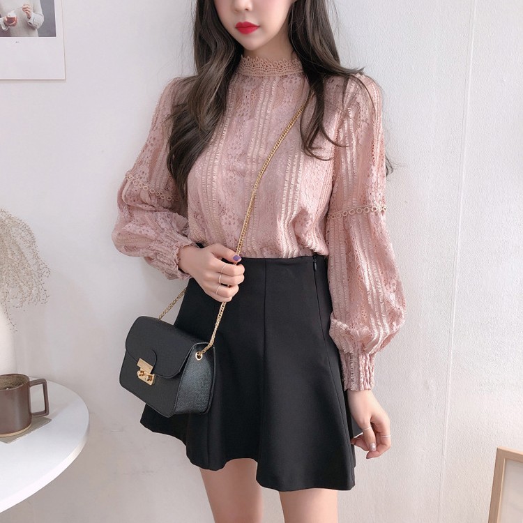 ミニスカート レディース Aライン ショート丈 スカート ハイウエスト 韓国 送料無料 Dazzle ダズル