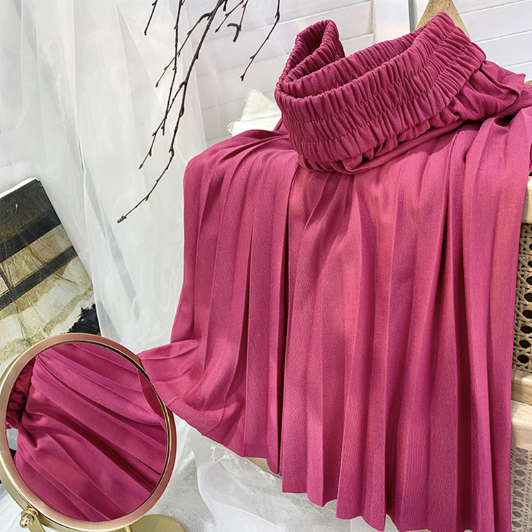 プリーツスカート レディース スカート プリーツ セミロング 春 夏 ハイウエスト ゴム ウエストゴム キャンディカラー ビビット ハイウエスト ミモレ丈 Dazzle ダズル