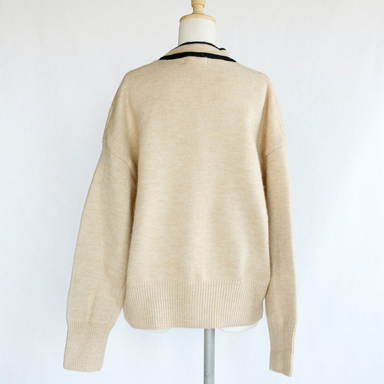 カーディガン 秋冬 レディース ニットカーディガン オフィス 韓国 送料無料 Dazzle ダズル