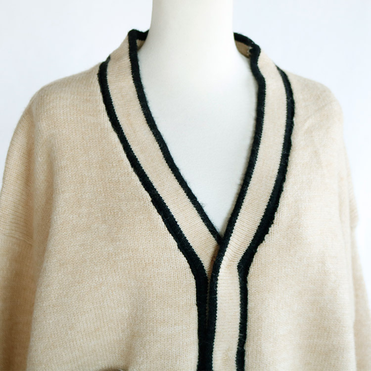 カーディガン 秋冬 レディース ニットカーディガン オフィス 韓国 送料無料 Dazzle ダズル