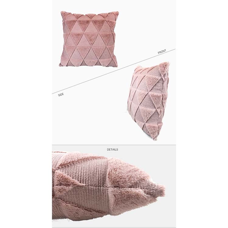 クッションカバー 45×45cm 北欧 秋 冬 ボア ファー おしゃれ かわいい Dazzle ダズル