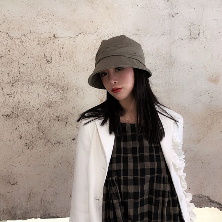 キャスケット レディース 帽子 無地 薄手 コットンリネン ハンチング レトロ ジョイフィール joyfeel