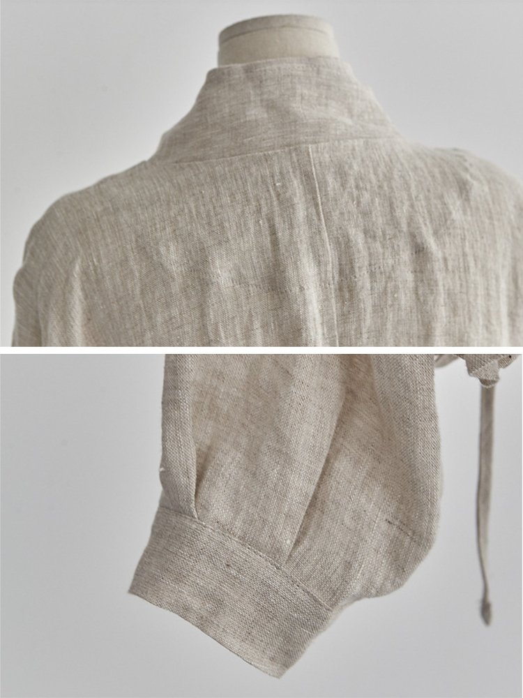 ジャケット リネン レディース シャツ 韓国 送料無料 Dazzle ダズル