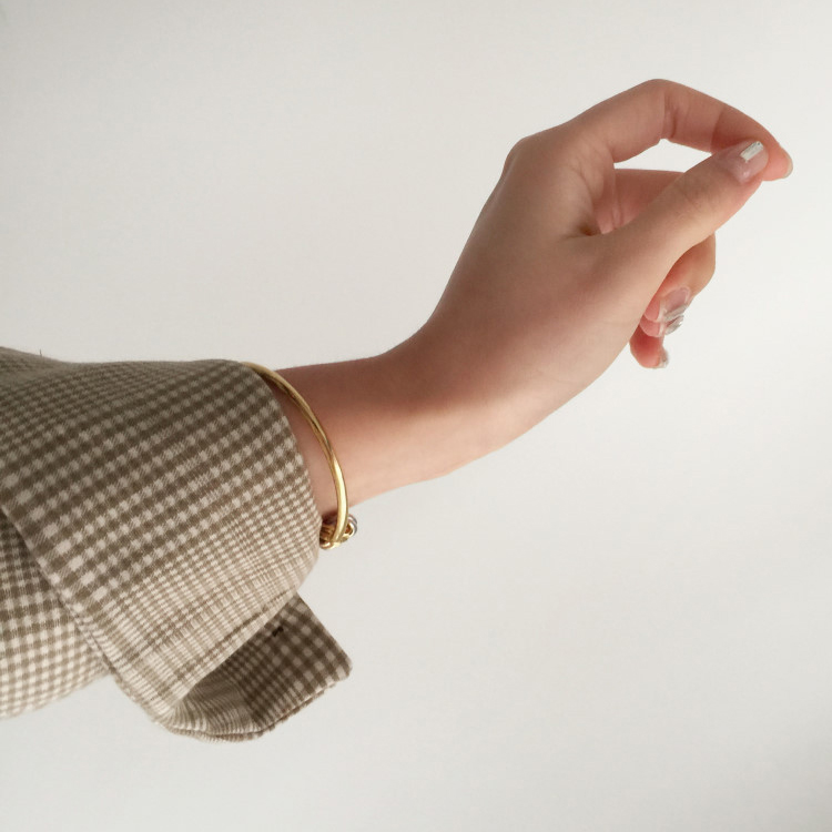 ジャケット チェック柄 レディース レトロ グレンチェック 韓国 Dazzle ダズル