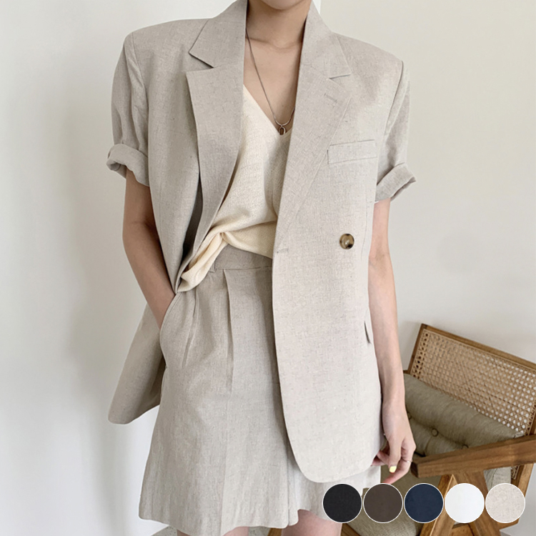 ジャケット レディース テーラード テーラードジャケット 半袖 春 夏 ゆったり 長め ダブル おしゃれ エレガント 大人 白 ホワイト きれいめ カジュアル  Dazzle ダズル