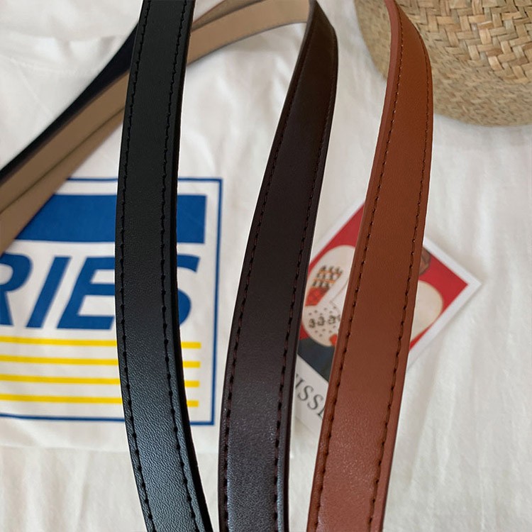 ベルト レディース 細ベルト 韓国ファッション 送料無料 Dazzle ダズル