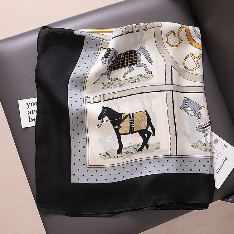 スカーフ レディース シルク シフォン スカーフベルト 韓国 送料無料 Dazzle ダズル