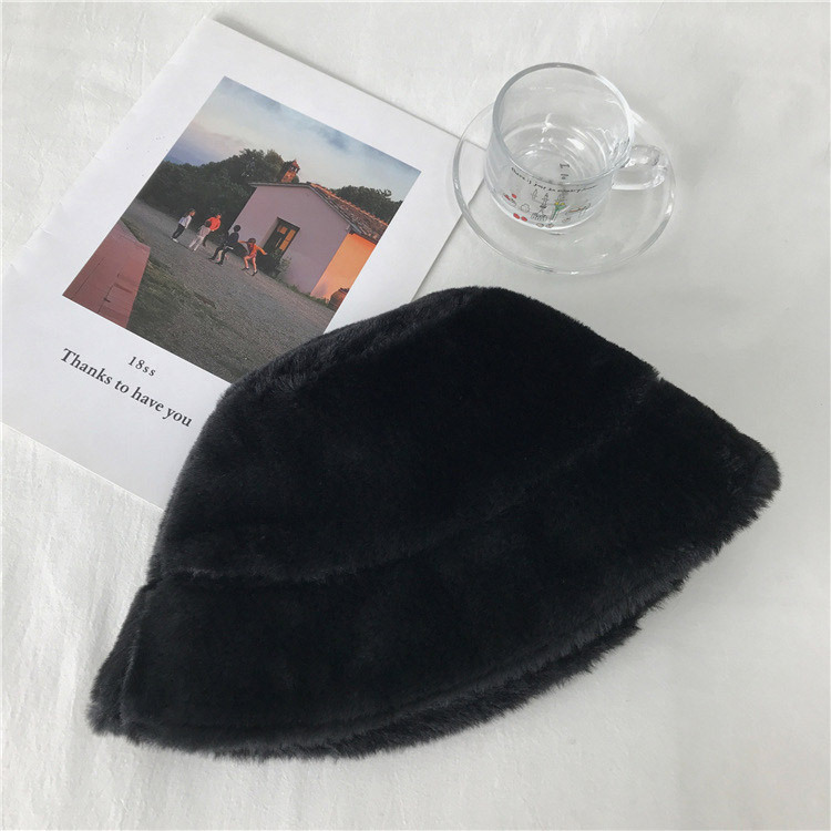 帽子 レディース ボア ファー ハット バケットハット ファーハット 韓国 送料無料 Dazzle ダズル