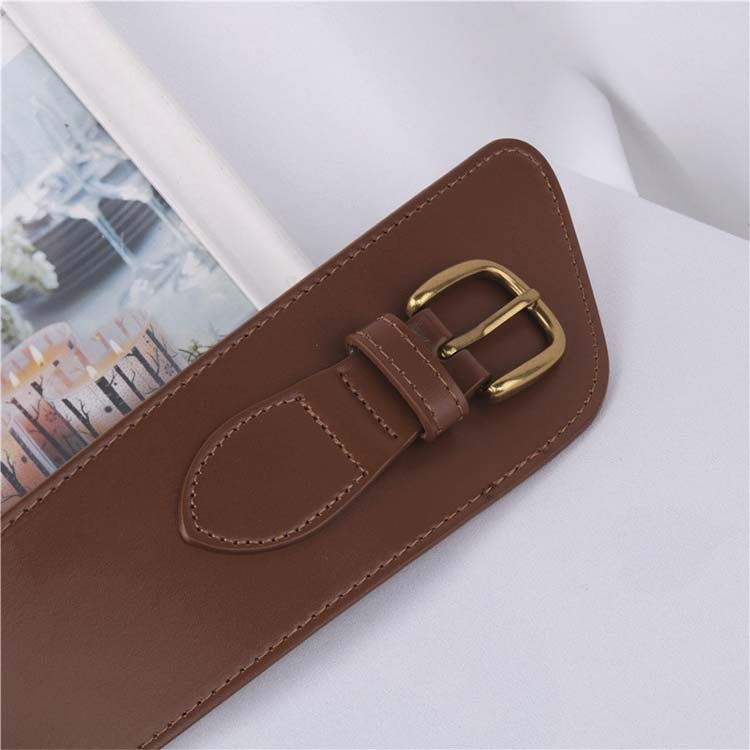 ベルト レディース 太 本革 おしゃれ 幅広 リアル レザー レザーベルト ワイド 太ベルト 牛革 Dazzle ダズル