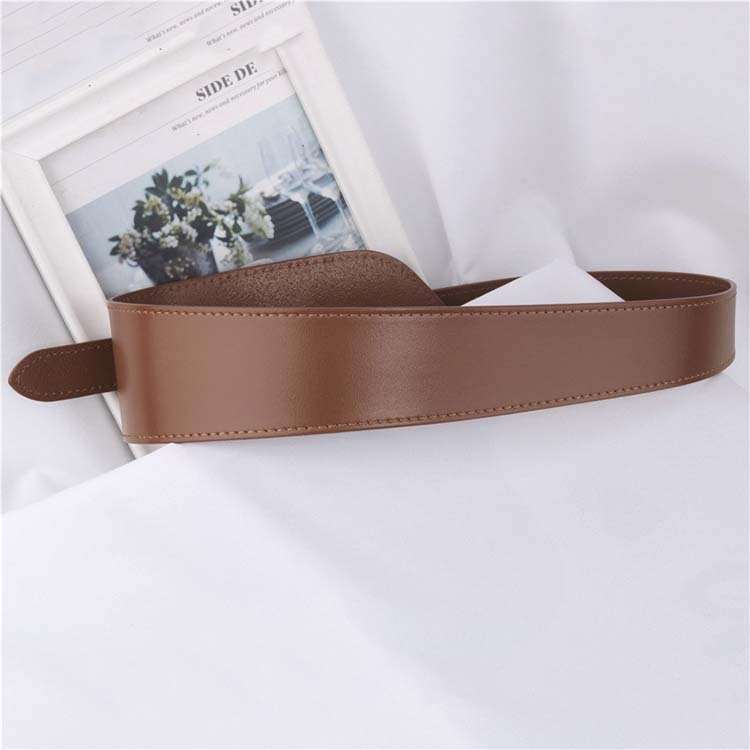 ベルト レディース 太 本革 おしゃれ 幅広 リアル レザー レザーベルト ワイド 太ベルト 牛革 Dazzle ダズル