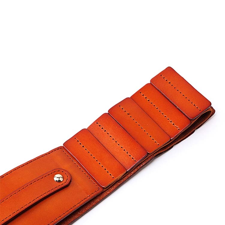 ベルト レディース 太 本革 おしゃれ 幅広 リアル レザー レザーベルト ワイド 太ベルト 牛革 Dazzle ダズル