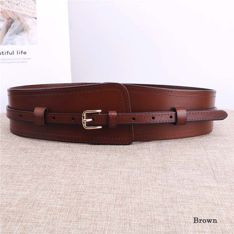 ベルト レディース 太 本革 おしゃれ 幅広 リアル レザー レザーベルト 細 太ベルト 細ベルト セット リアルレザー 牛革 Dazzle ダズル