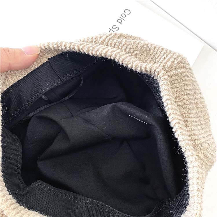 ベレー帽ニット 帽子 レディース メンズ ユニセックス レトロ 無地 おしゃれ かわいい ニット帽 韓国 パープル キャメル ベージュ Dazzle ダズル