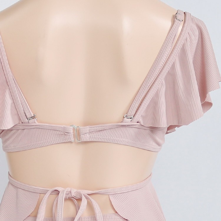 フリル オフショルダー ビキニ 水着 クロス レディース 韓国 送料無料 Dazzle ダズル