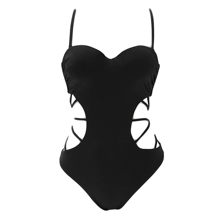 水着 レディース モノキニ 大胆カット 編み セクシー ワイヤー入り Dazzle ダズル