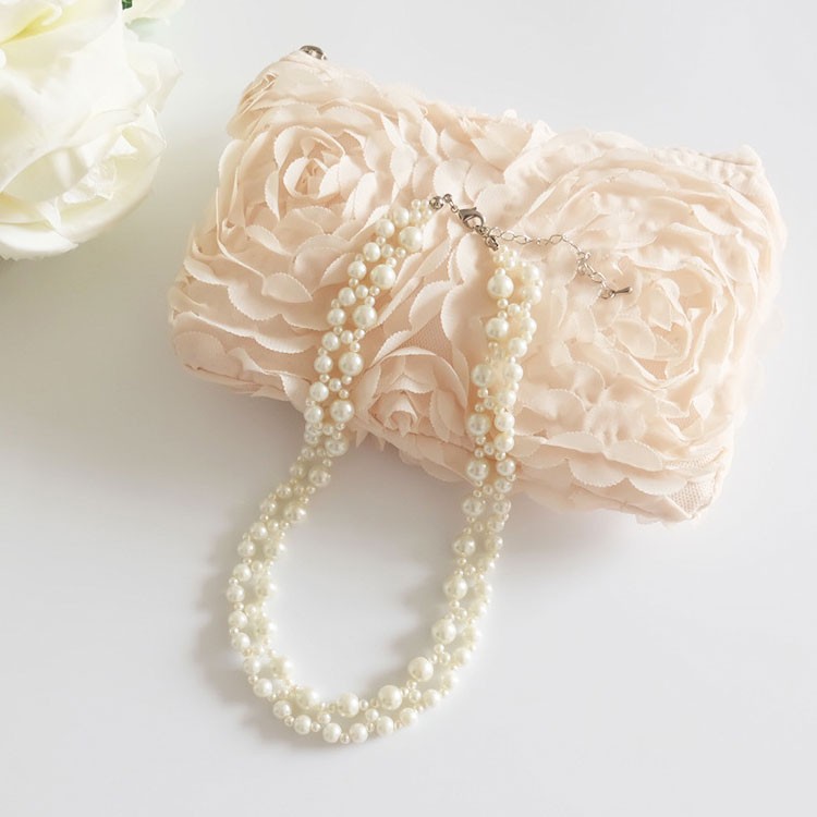 パール ネックレス パールネックレス アクセサリー パーティ フォーマル 韓国 送料無料 Dazzle ダズル