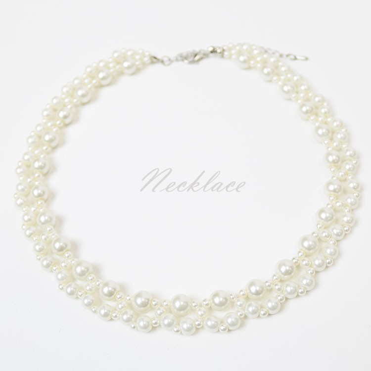 パール ネックレス パールネックレス アクセサリー パーティ フォーマル 韓国 送料無料 Dazzle ダズル