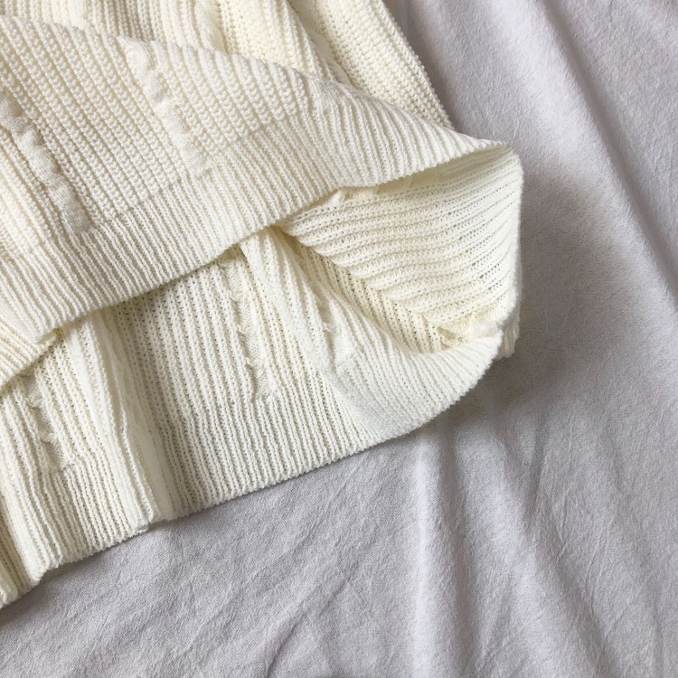 ケーブルニット レディース ニット トップス オーバーサイズ 韓国 送料無料 Dazzle ダズル