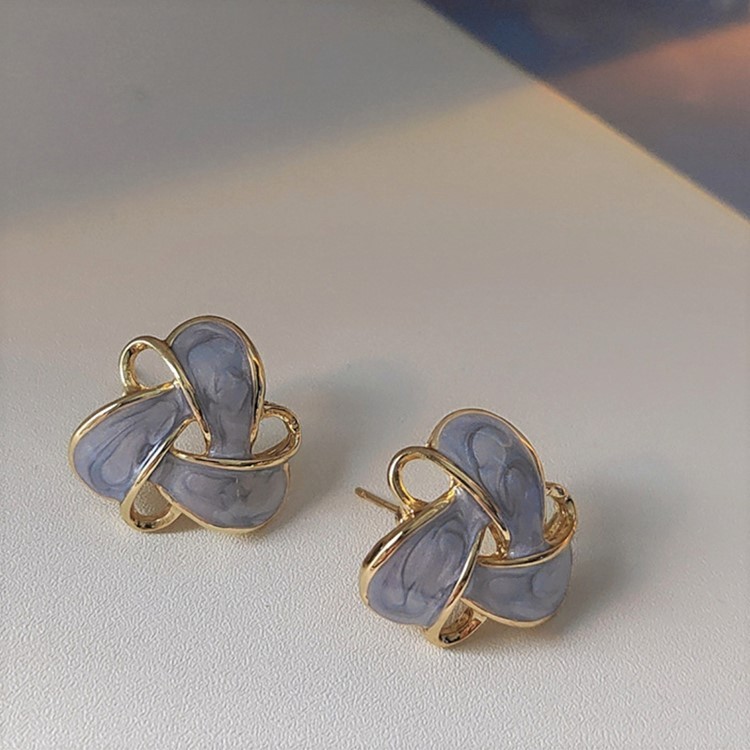 ピアス レディース 大きめ 大ぶり インクアート 花 かわいい エレガント おしゃれ きらきら きれいめ パープル ゴールド 春 夏   ジョイフィール joyfeel