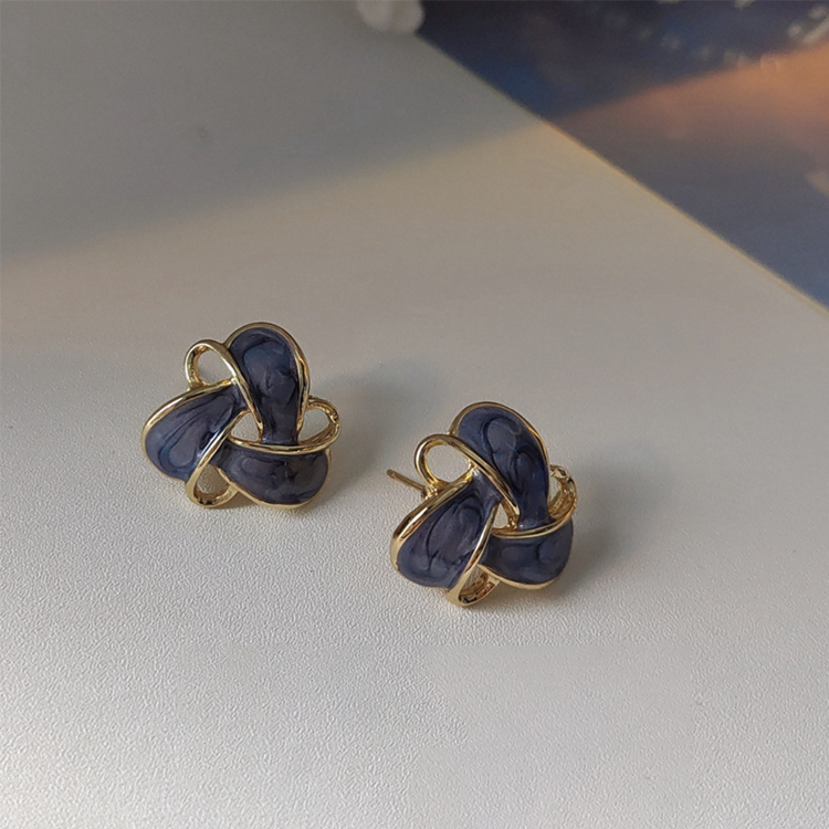 ピアス レディース 大きめ 大ぶり インクアート 花 かわいい エレガント おしゃれ きらきら きれいめ パープル ゴールド 春 夏   ジョイフィール joyfeel