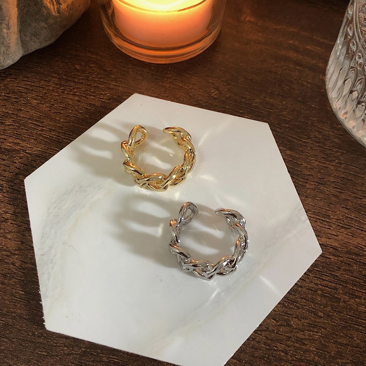 チェーン リング フリーサイズ 指輪 アクセサリー パーティ フォーマル 韓国アクセ 送料無料 Dazzle ダズル