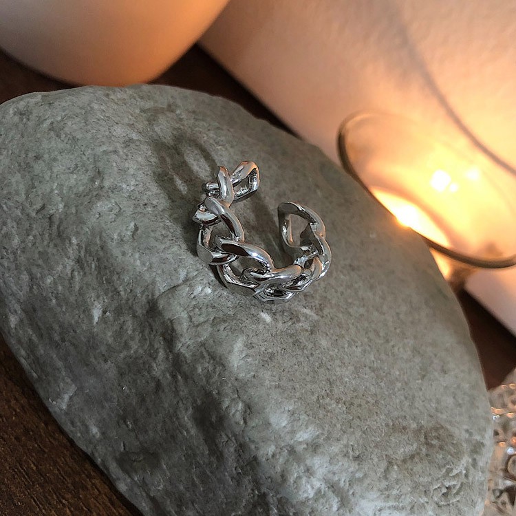 チェーン リング フリーサイズ 指輪 アクセサリー パーティ フォーマル 韓国アクセ 送料無料 Dazzle ダズル