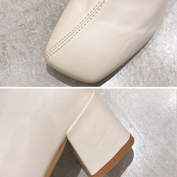 ソックスブーツ レザー レディース ショートブーツ 韓国 Dazzle ダズル