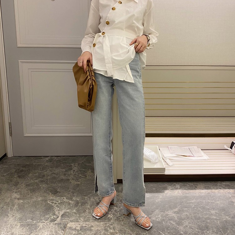 ミュール レディース サンダル チャンキーヒール 韓国 Dazzle ダズル